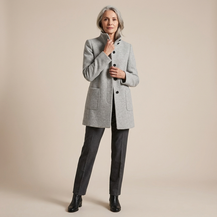 Adele High Collar Jacket