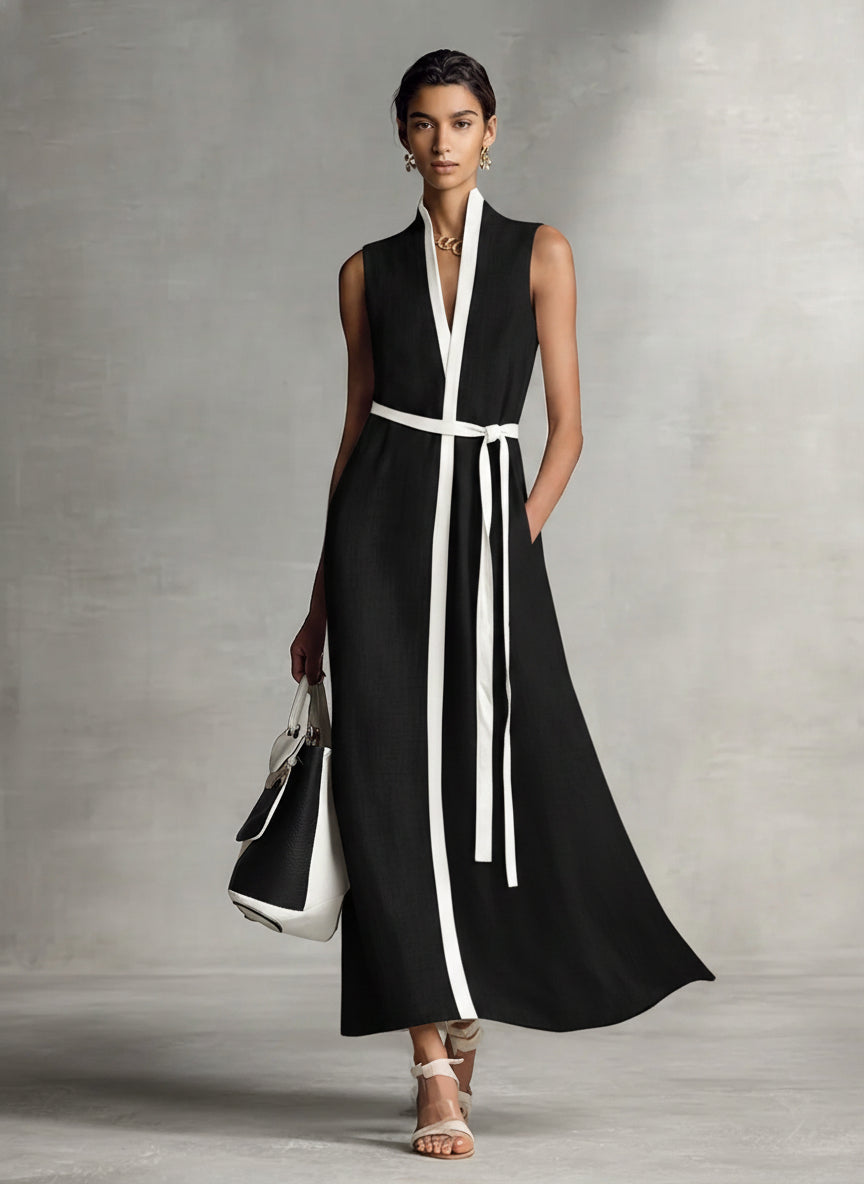 V-Neck Maxi Dress