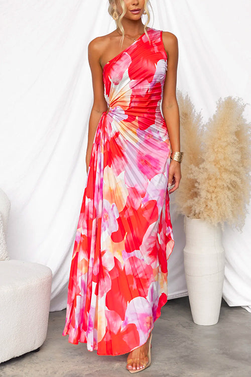 Yanira Pleated Dress
