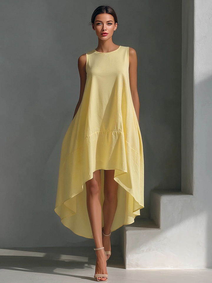 Linen Midi Dress