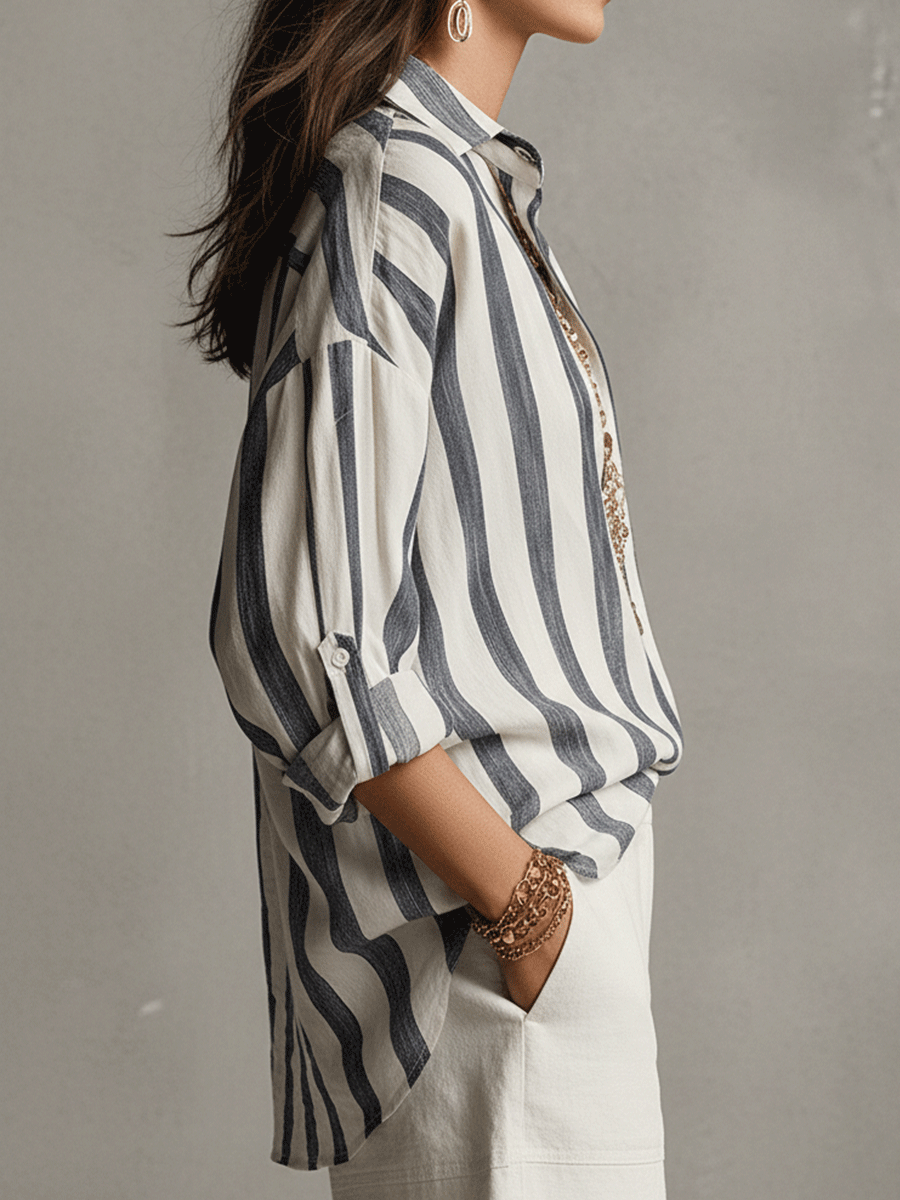 Striped Linen Shirt