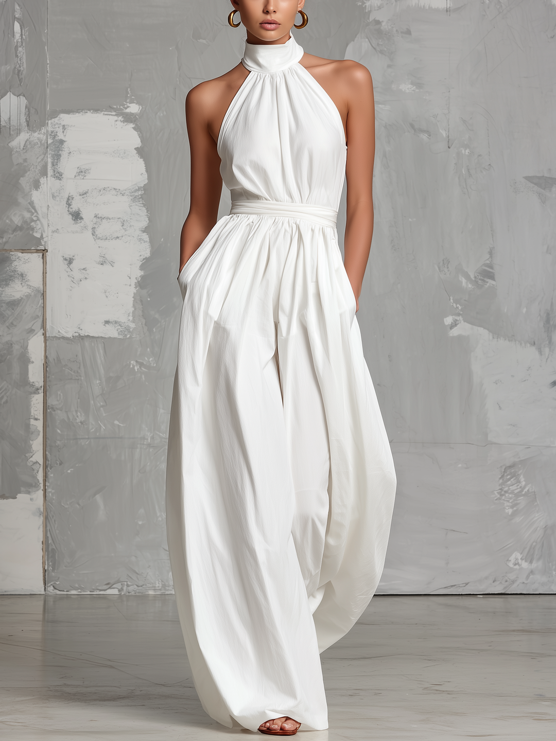 Halter Jumpsuit Ava