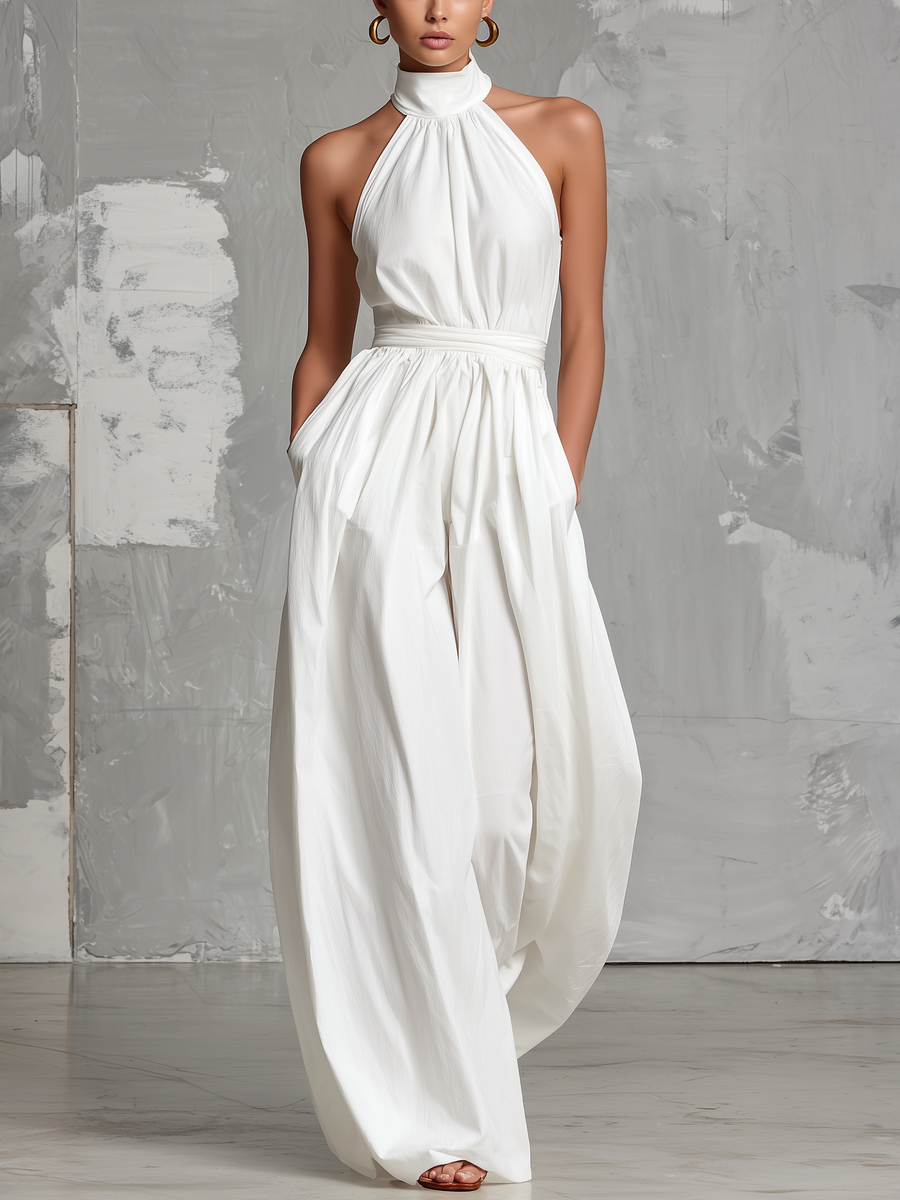 Halter Jumpsuit Ava