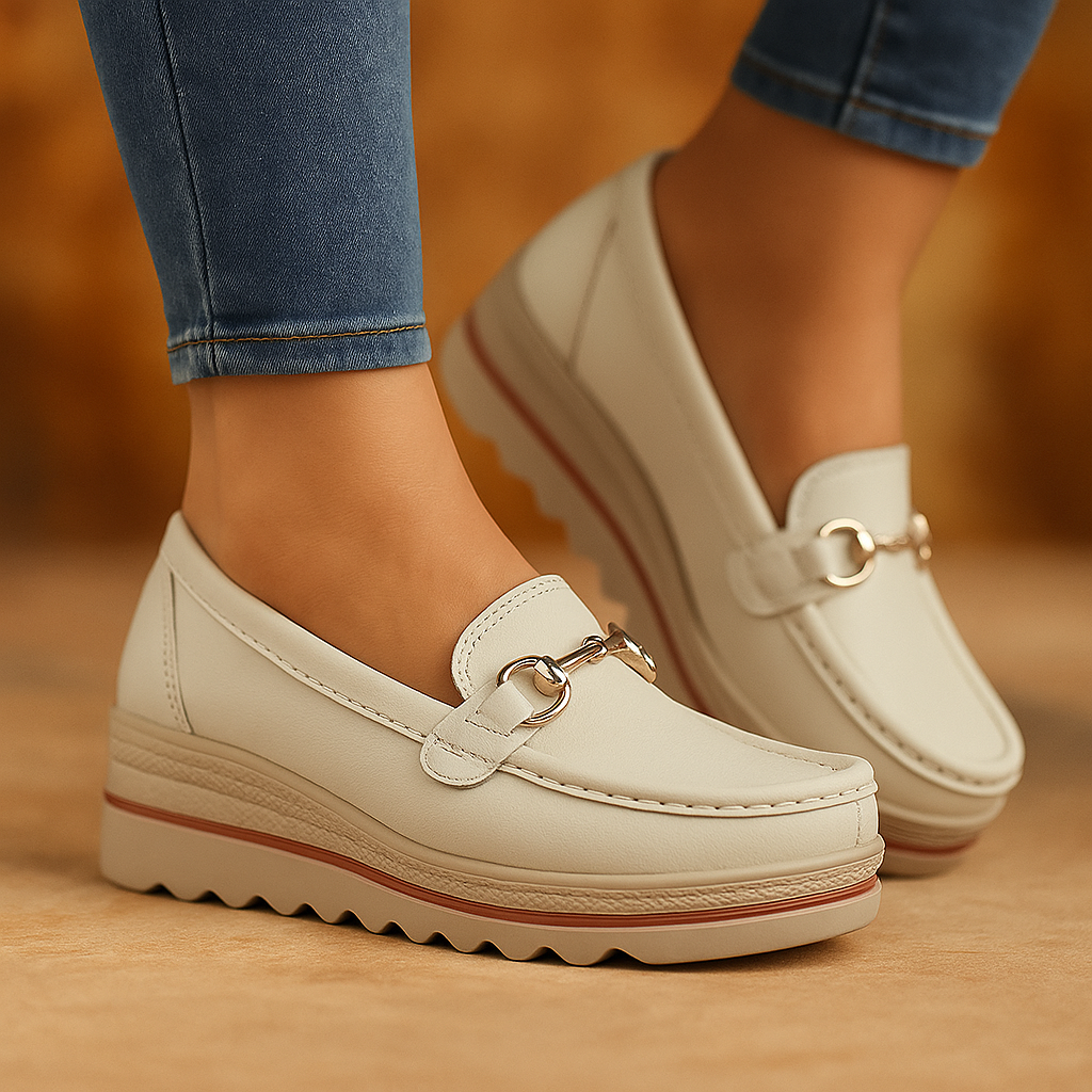 Buckle Platform Loafer