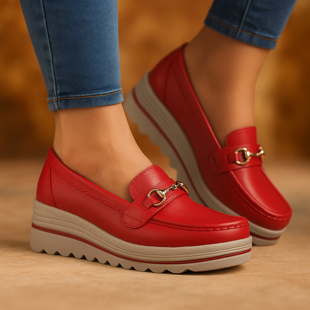 Buckle Platform Loafer