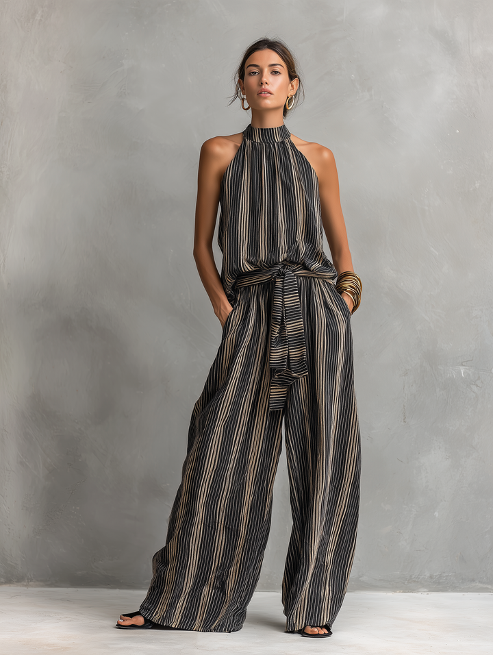 Striped Top Set