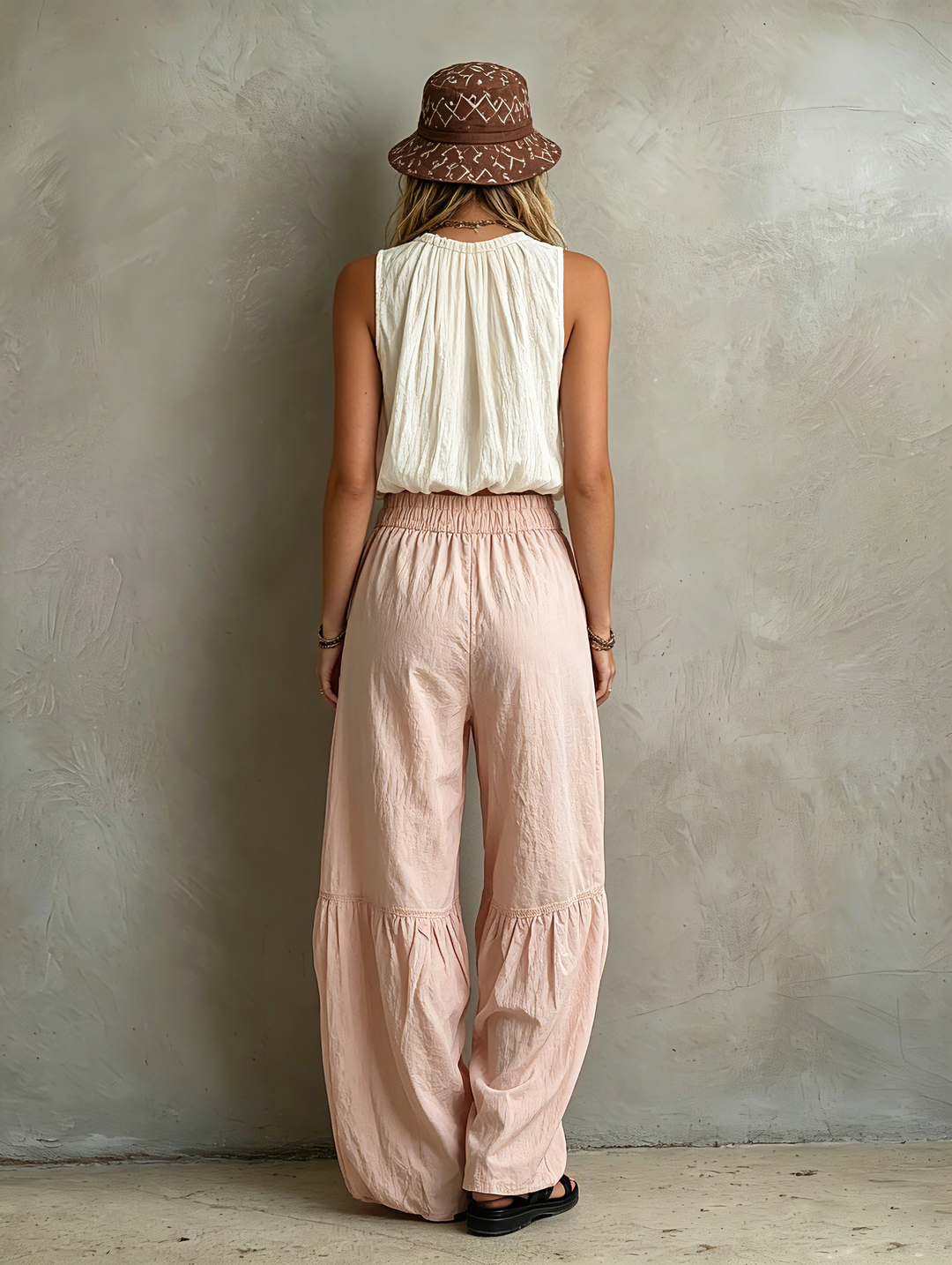 Lila Woven Top & Trousers