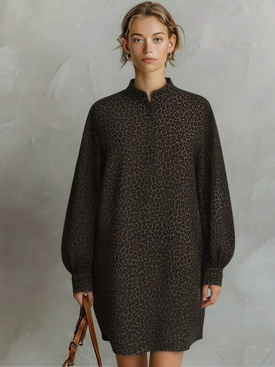Leopard Print Dress