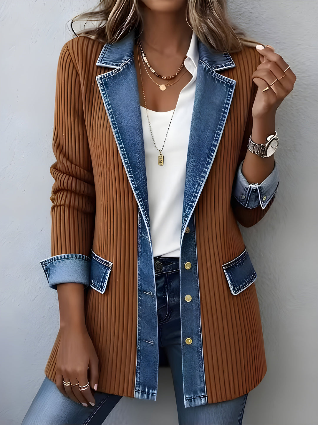 Luna Denim Coat