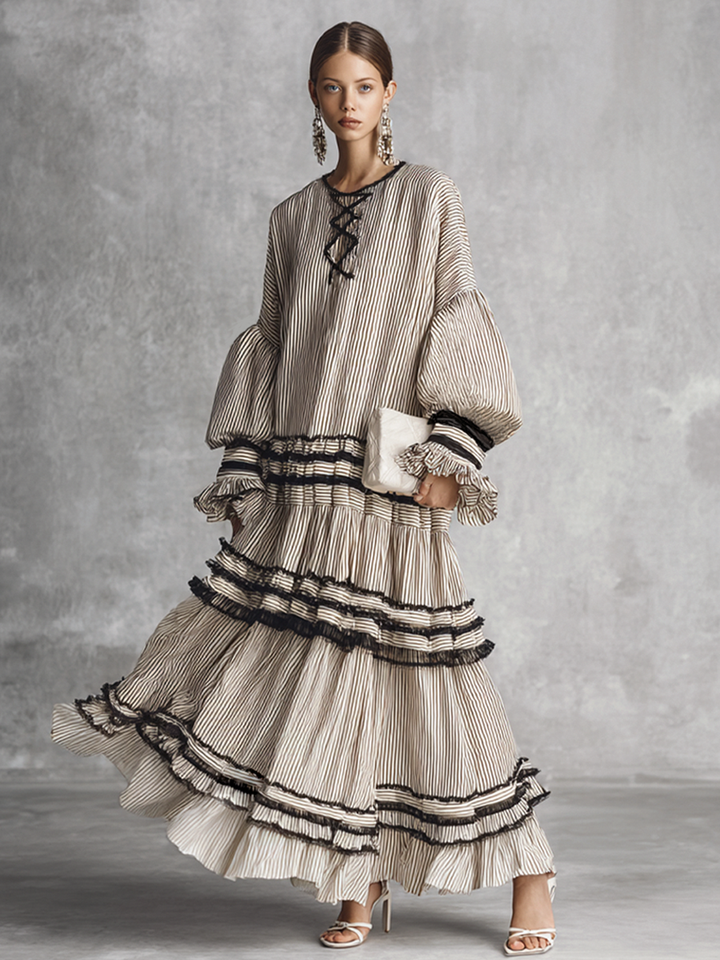 Ruffle Maxi Dress
