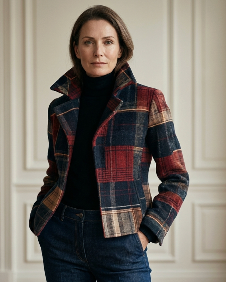 Ruby Plaid Jacket