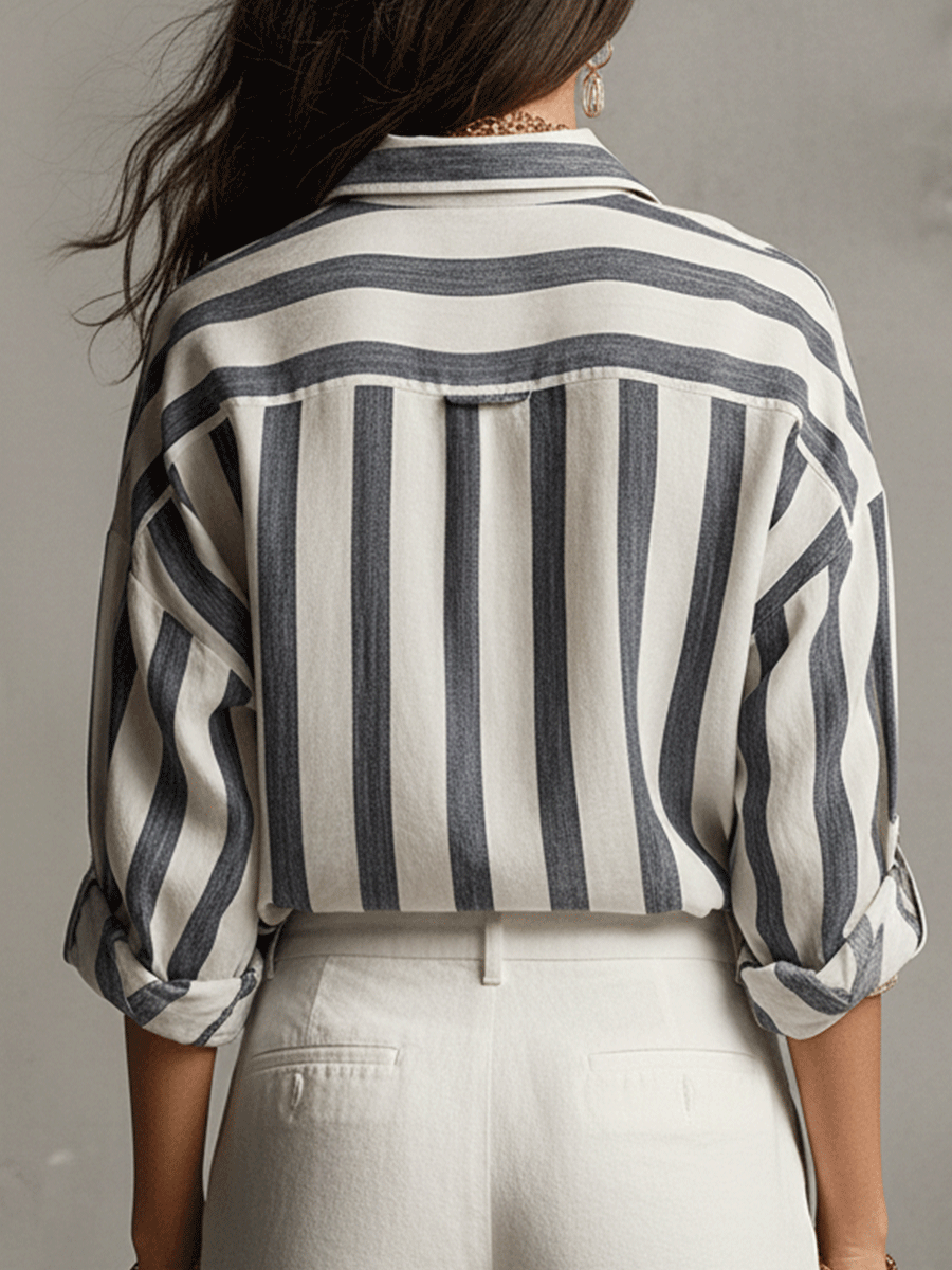Striped Long Sleeve Shirt