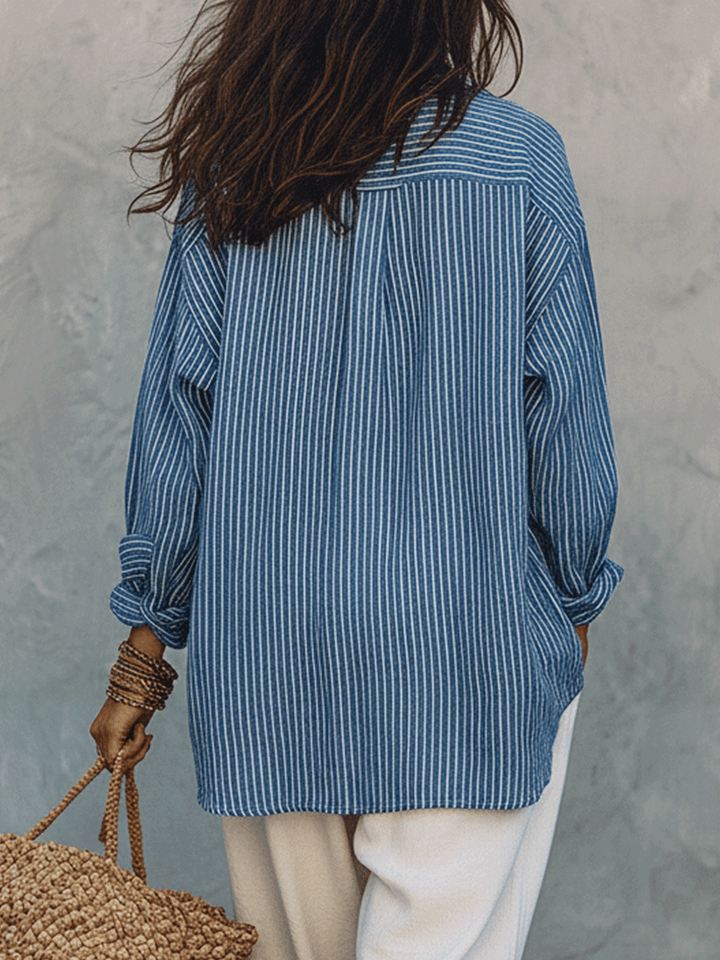Blue Stripe Shirt