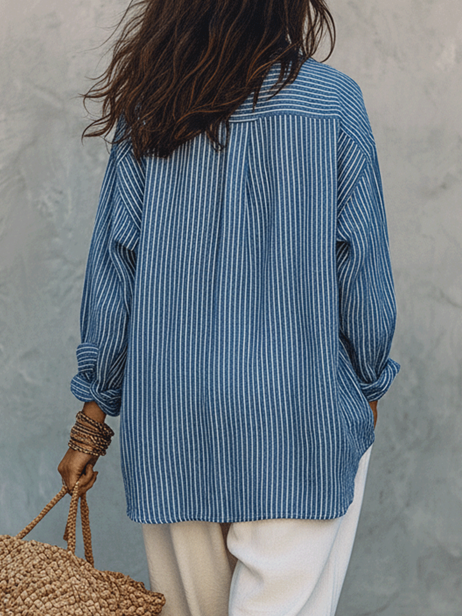 Blue Stripe Shirt