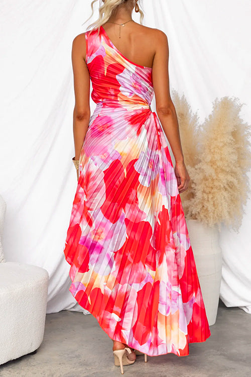 Yanira Pleated Dress