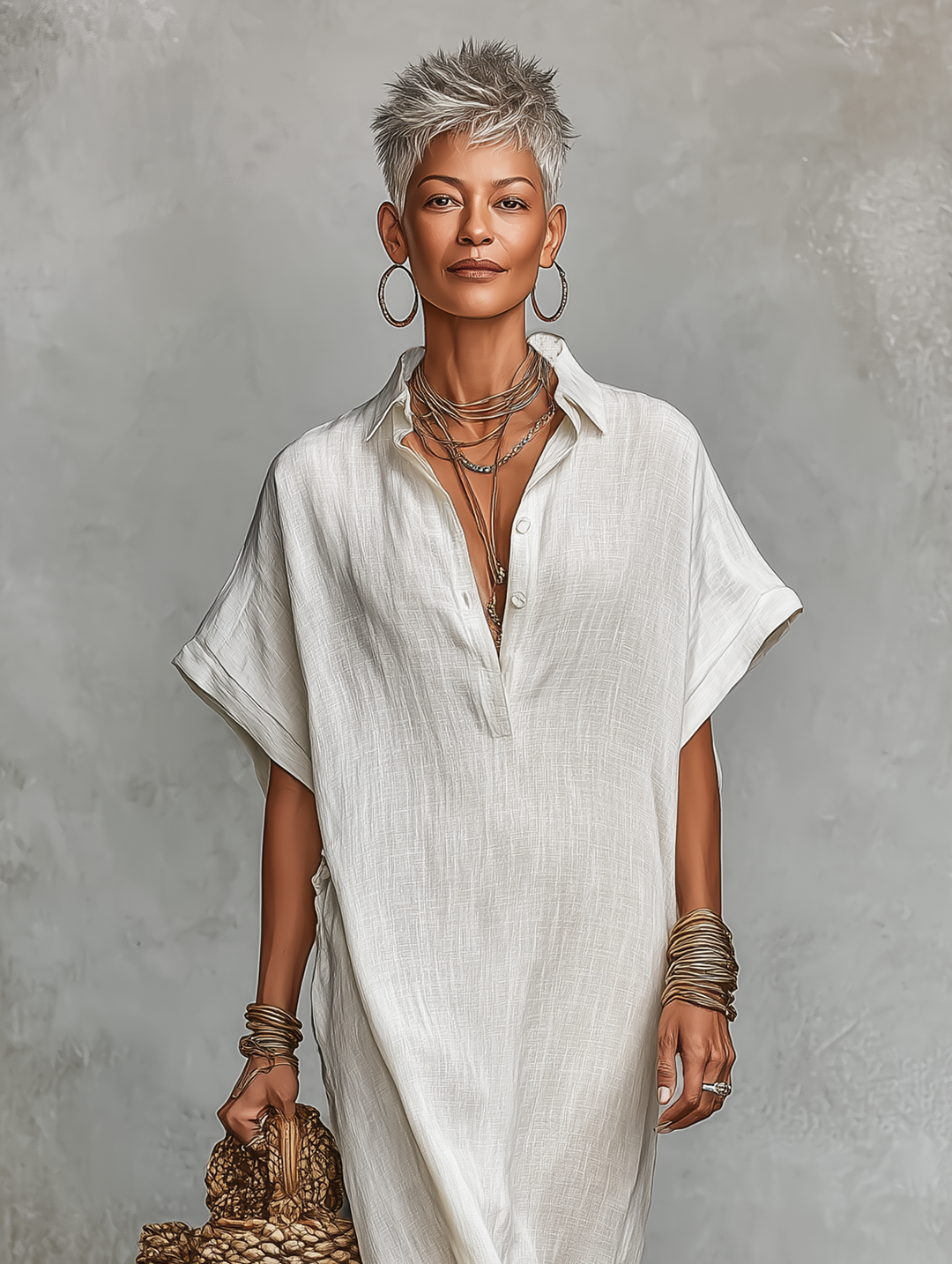 Maxi Shirt Dress