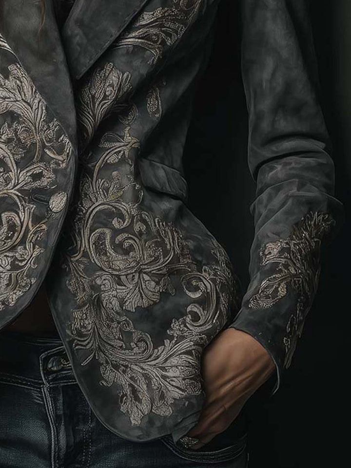 Charcoal Taupe Blazer