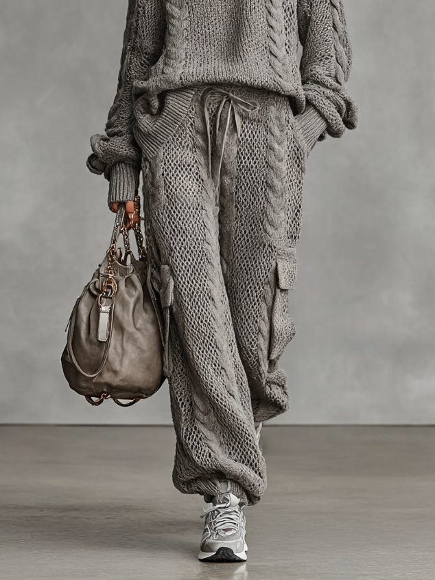 Cable Knit Set