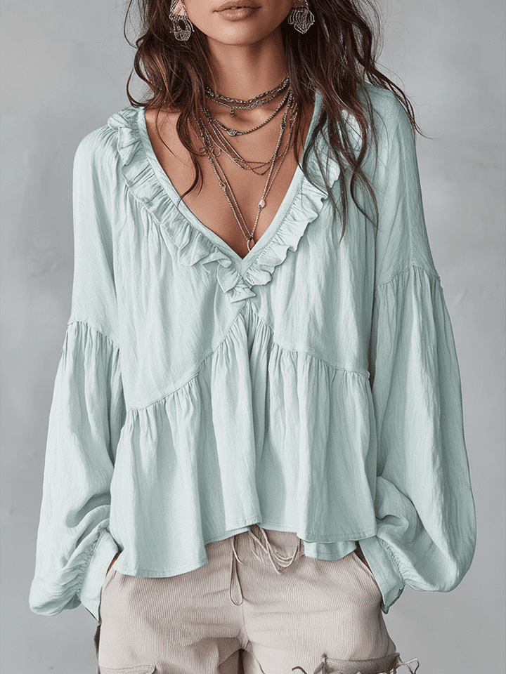 Ruffle Blouse