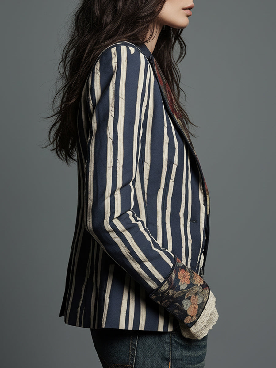 Floral Blazer