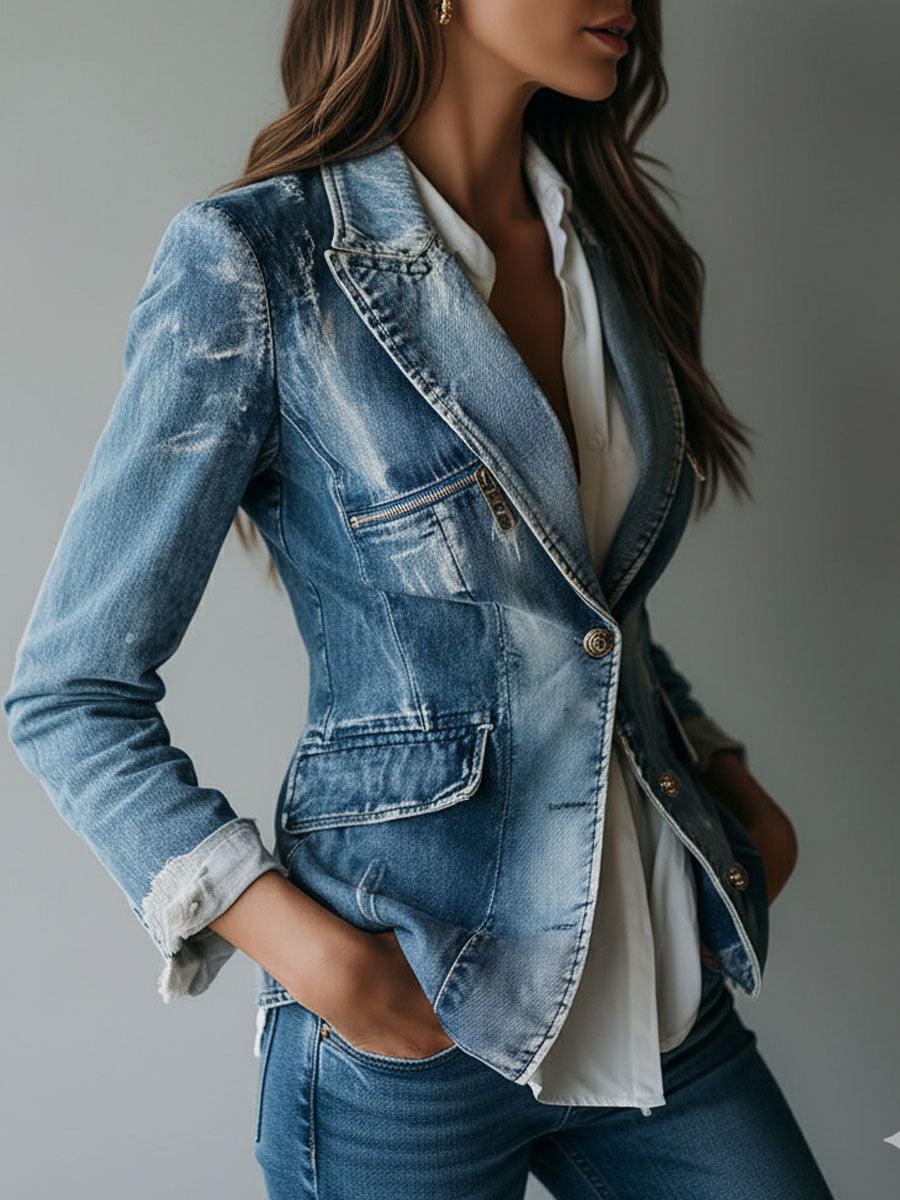 Denim Blazer Ava