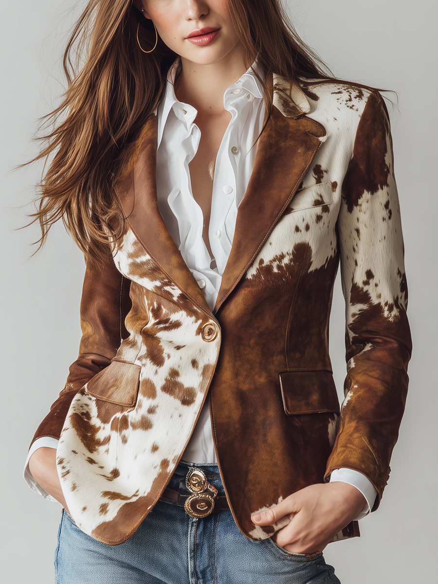 Suede Blazer
