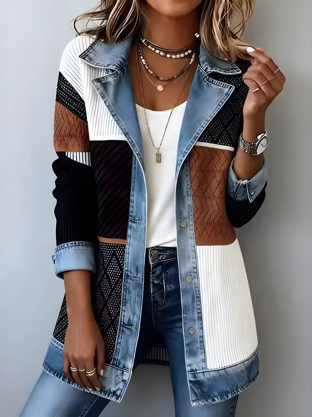 Luna Denim Coat