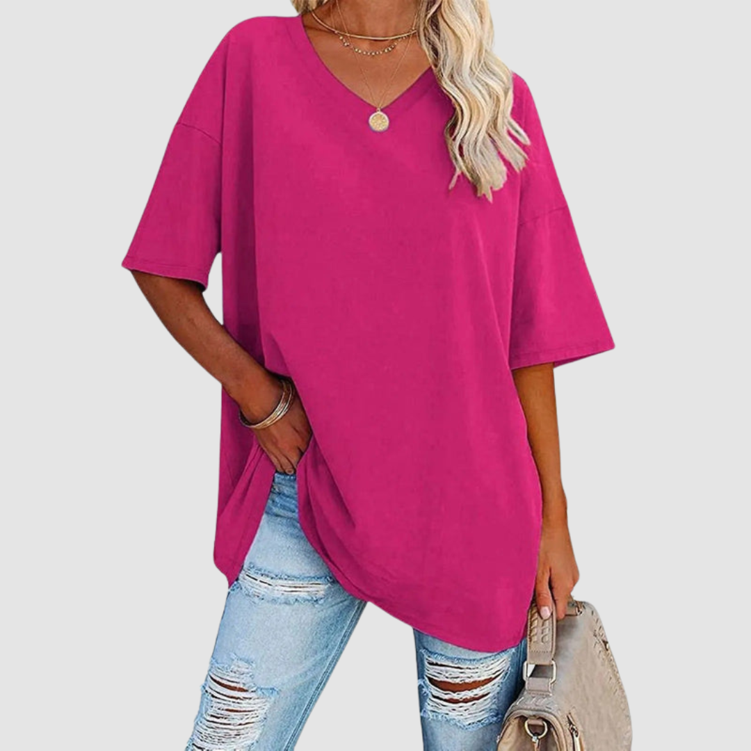 Gabrielle V-Neck T-Shirt