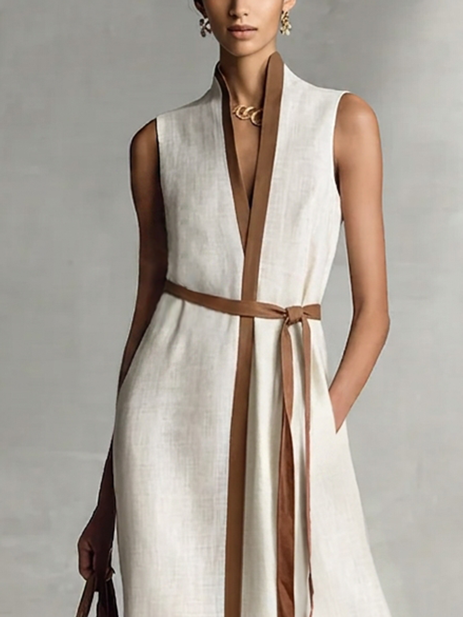 V-Neck Maxi Dress