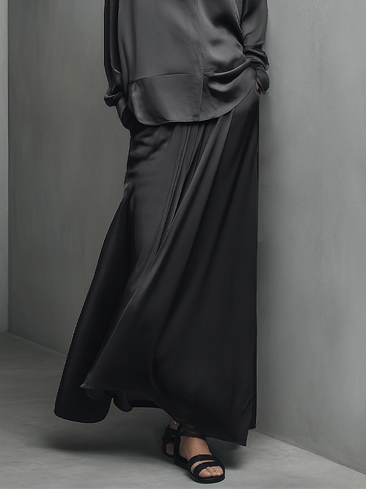 Satin Maxi Set