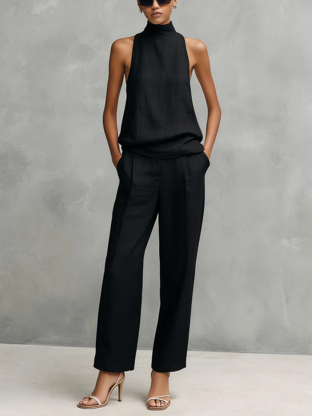 Lina Top & Trousers Set