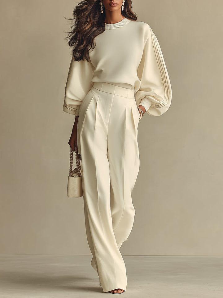 Ivory Textured Set