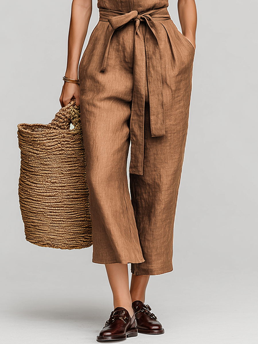 Linen Jumpsuit Ava