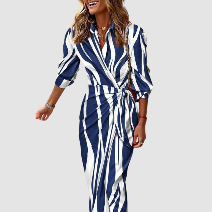 Cecilia Striped Dress