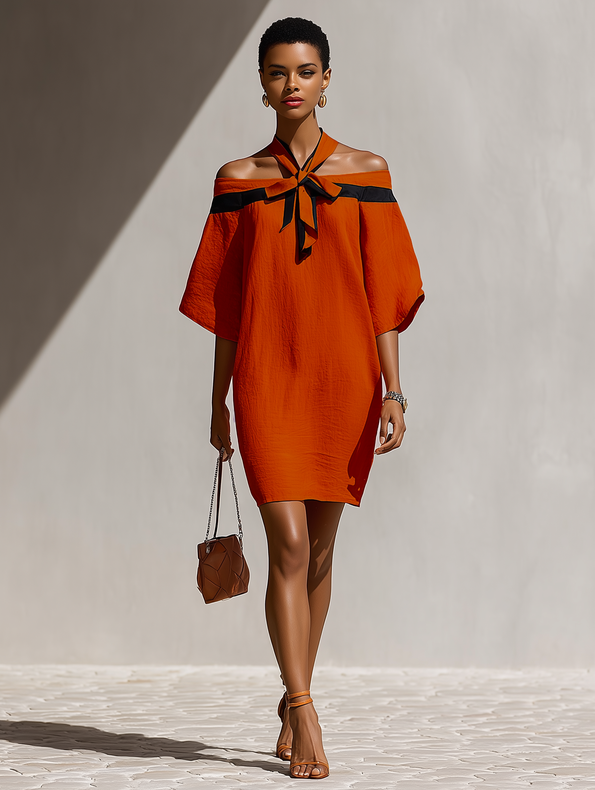 Off-Shoulder Mini Dress