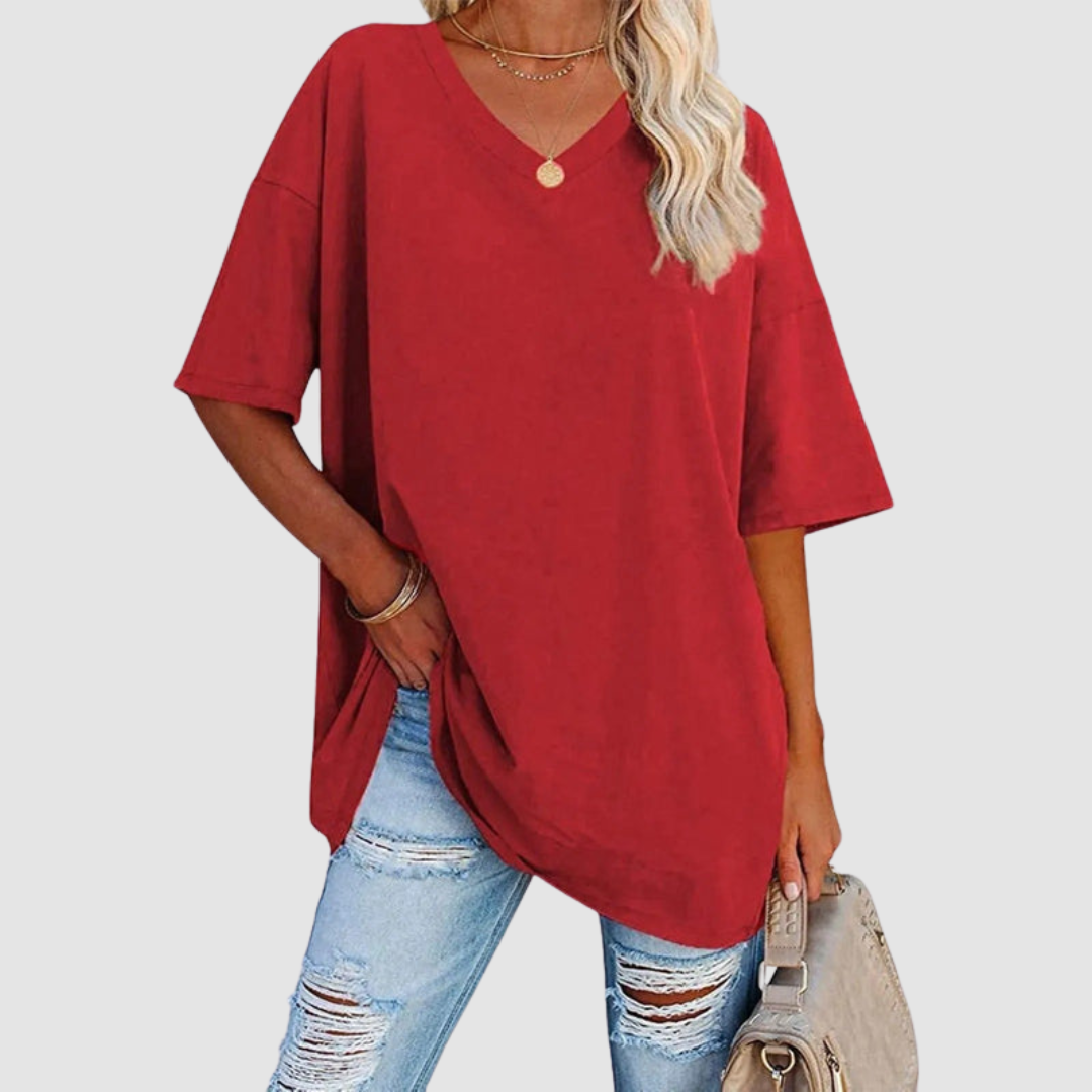 Gabrielle V-Neck T-Shirt