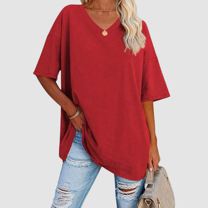 Gabrielle V-Neck T-Shirt