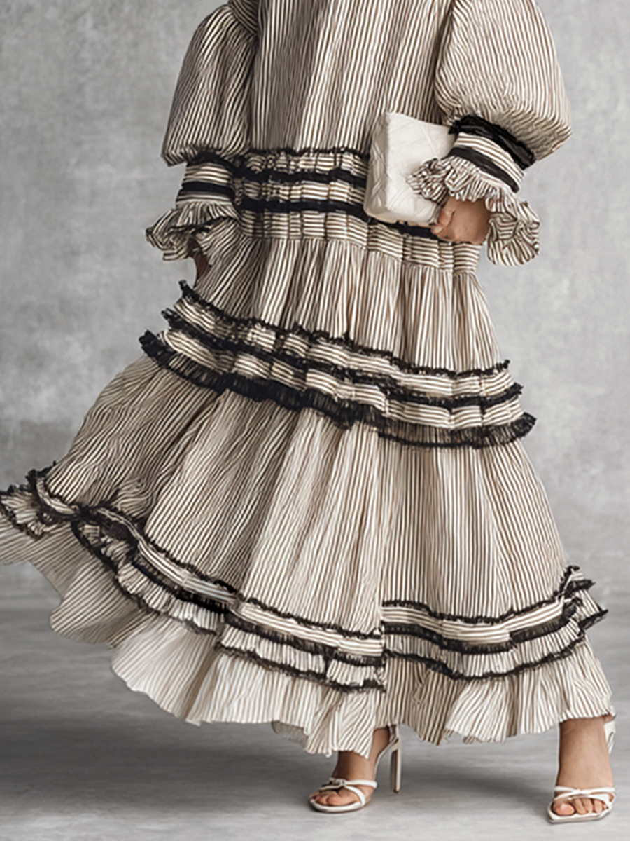 Ruffle Maxi Dress