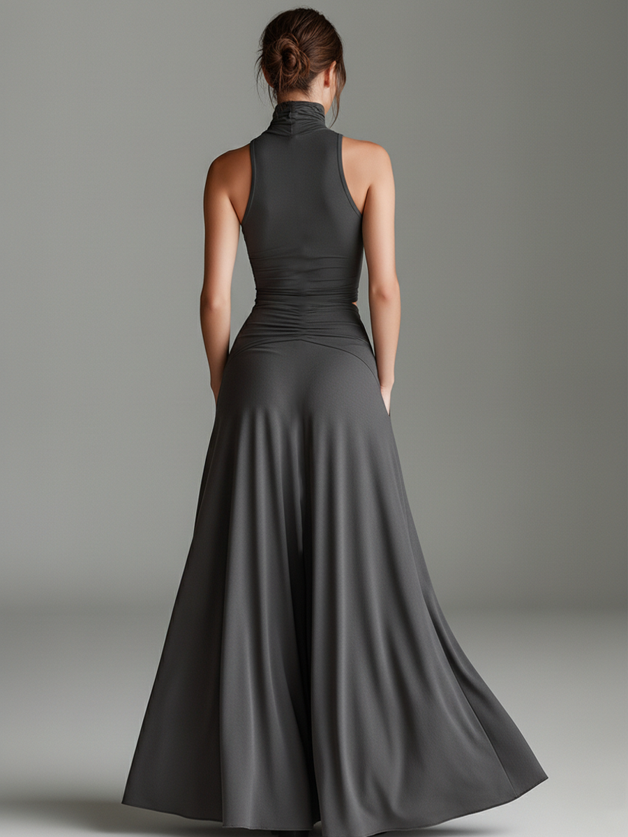 Charcoal Gray Dress