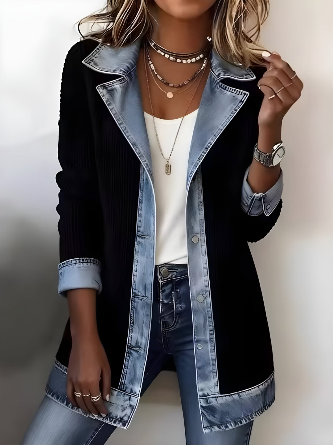 Luna Denim Coat