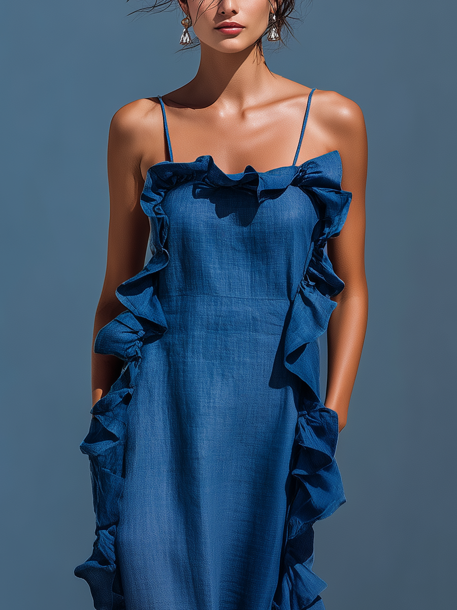 Ruffle Maxi Dress