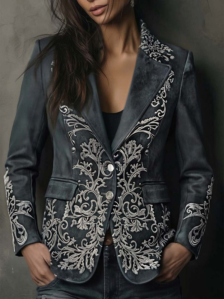Charcoal Taupe Blazer