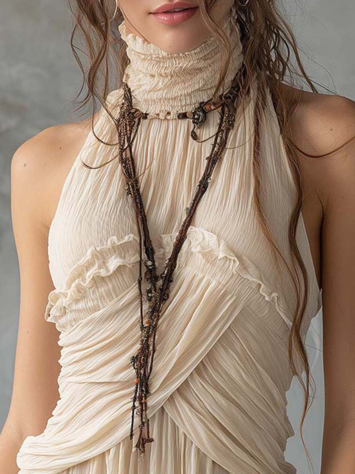 Chiffon Halter Top