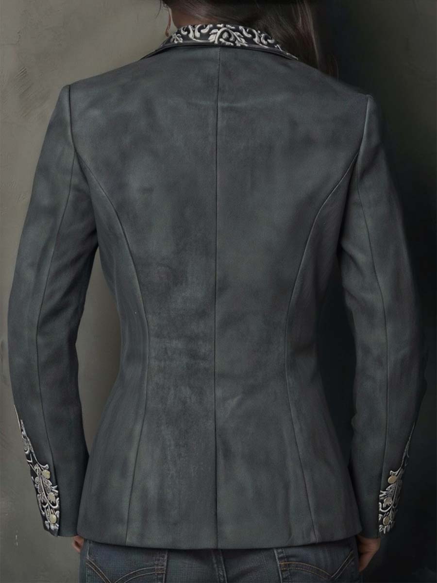 Charcoal Taupe Blazer