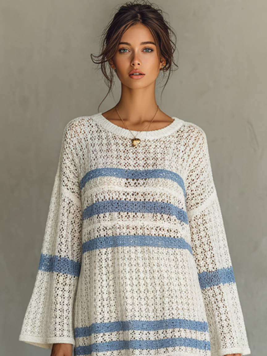 Openwork Knit Dress
