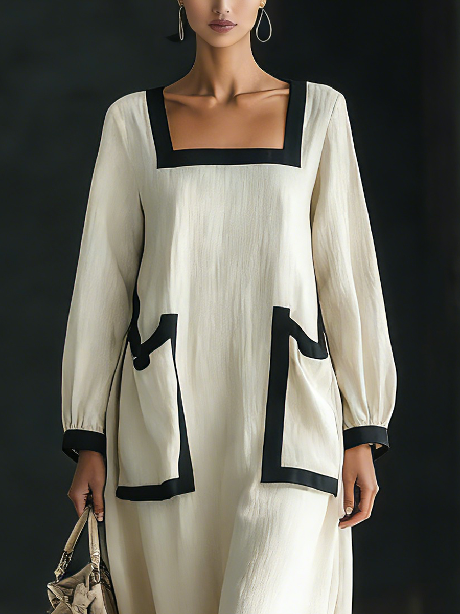 Beige Maxi Dress