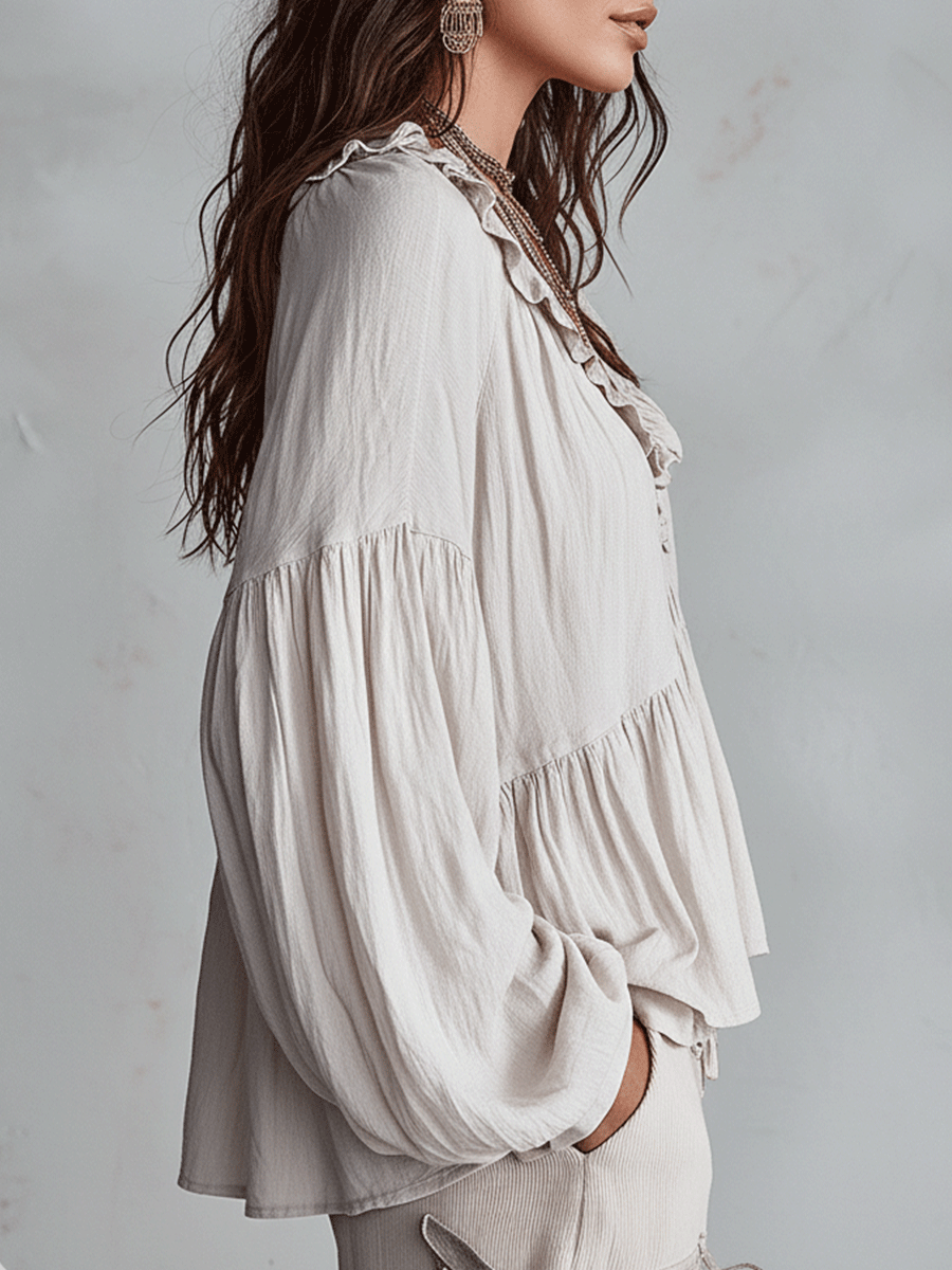 Ruffle Blouse