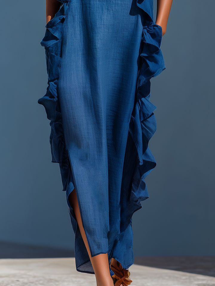Ruffle Maxi Dress
