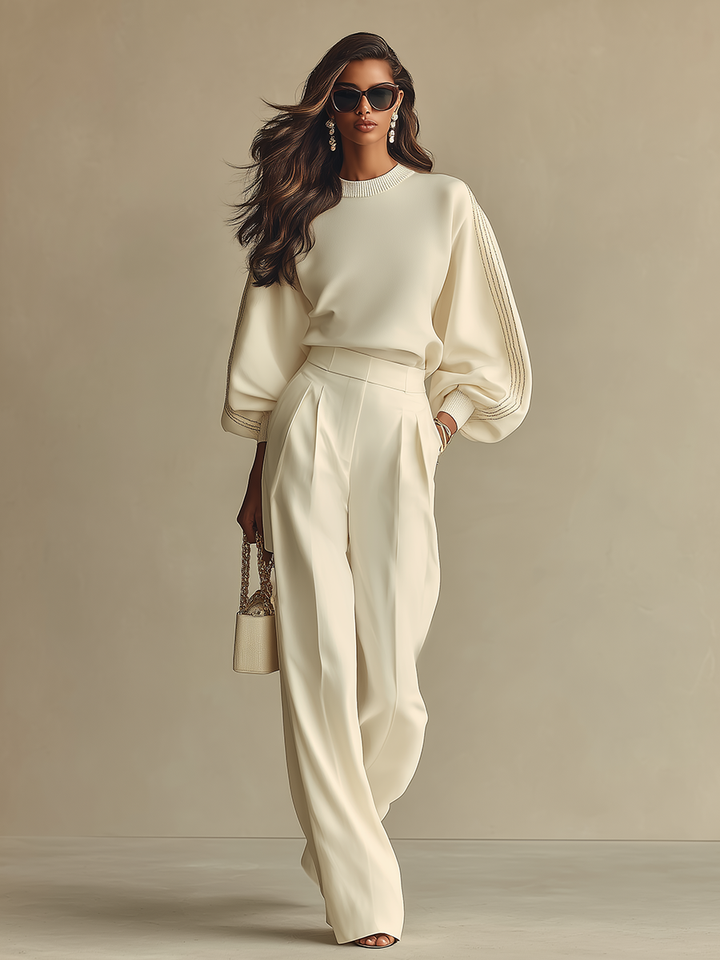 Ivory Textured Set