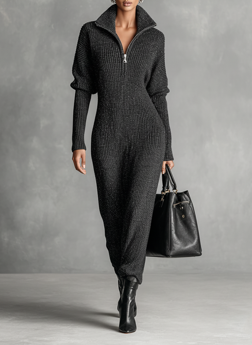 Zara Knitted Maxi Dress